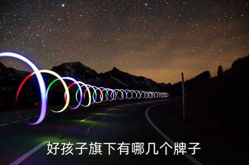 好孩子旗下有哪几个牌子