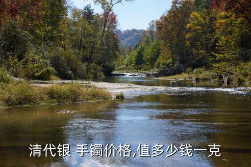 清代银 手镯价格,值多少钱一克