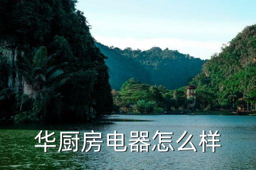 华厨房电器怎么样