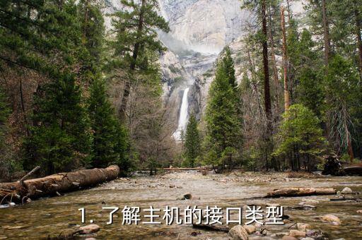 1. 了解主机的接口类型