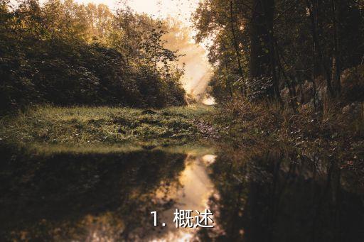 1. 概述