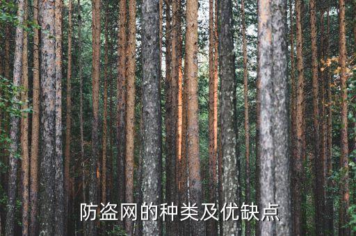 防盗网的种类及优缺点