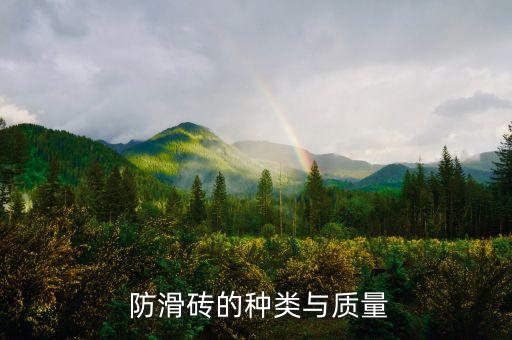 防滑砖的种类与质量