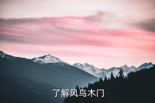 了解风鸟木门