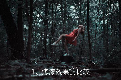 1、烤漆效果的比较