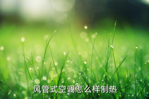 风管式空调怎么样制热