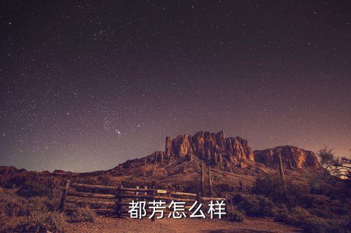 都芳怎么样