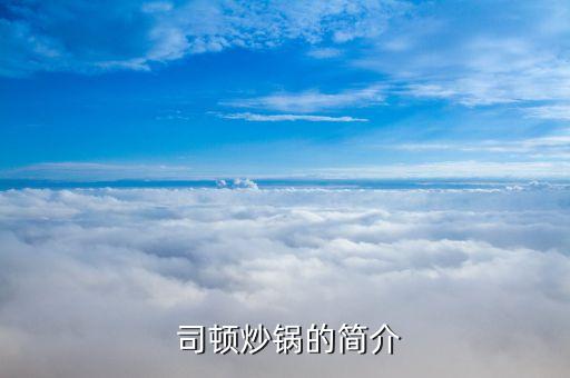 司顿炒锅的简介
