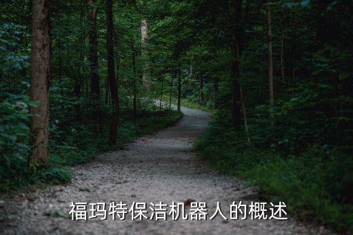 福玛特保洁机器人的概述