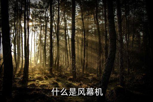 什么是风幕机