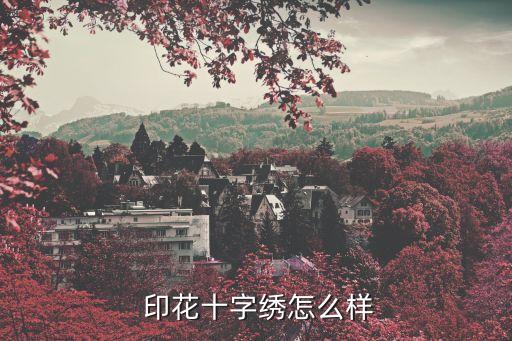 印花十字绣怎么样
