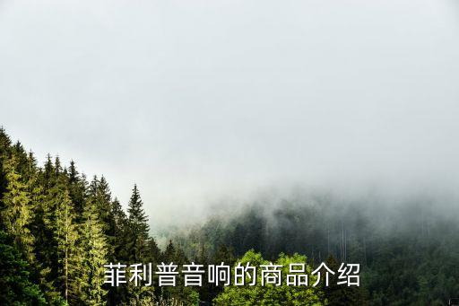 菲利普音响的商品介绍