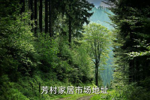 芳村家居市场地址