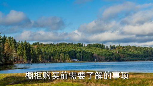 橱柜购买前需要了解的事项