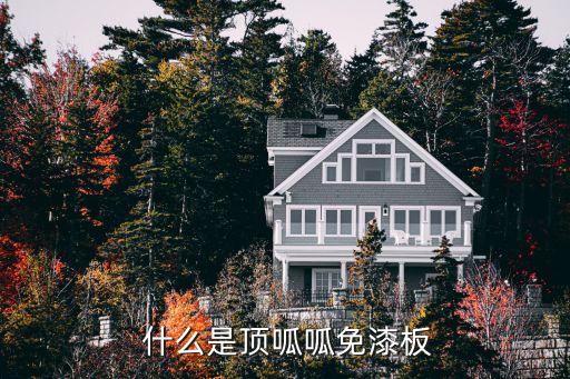 什么是顶呱呱免漆板