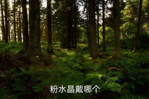 粉水晶戴哪个