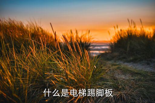什么是电梯踢脚板