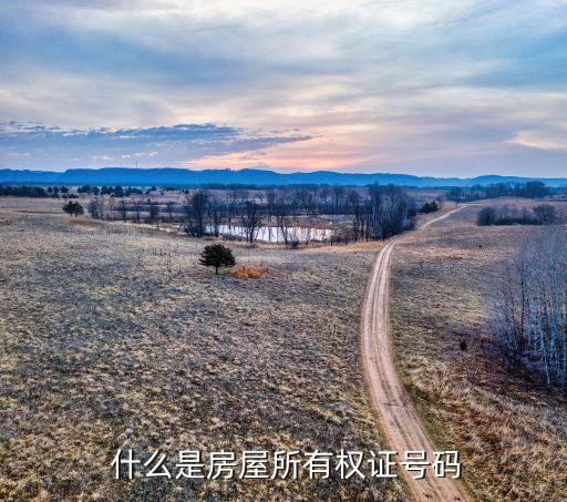 什么是房屋所有权证号码