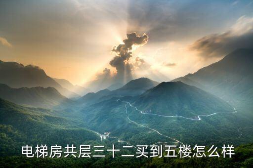 电梯房共层三十二买到五楼怎么样