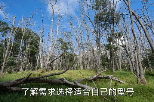了解需求选择适合自己的型号
