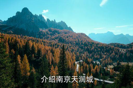 介绍南京天润城