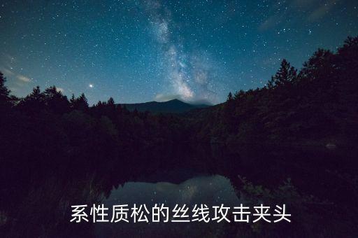 系性质松的丝线攻击夹头