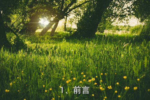 1、前言