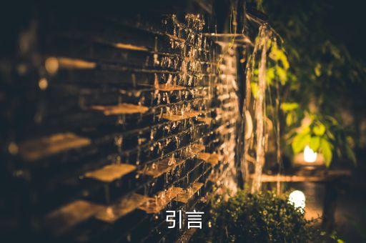 引言