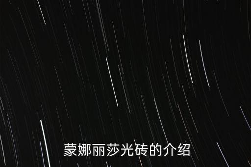 蒙娜丽莎光砖的介绍