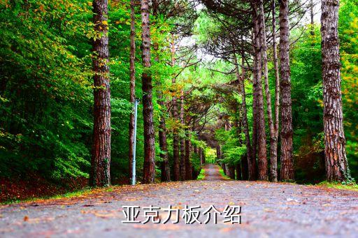 亚克力板介绍