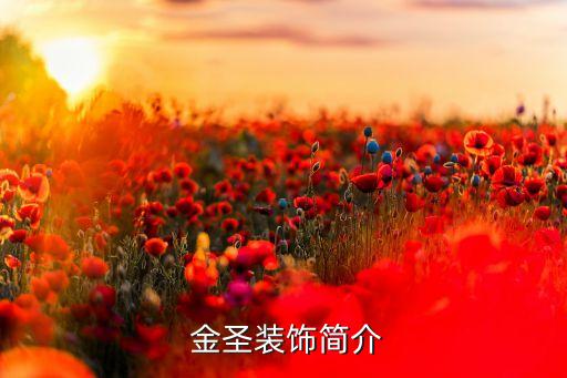 金圣装饰简介