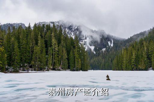 泰州房产证介绍
