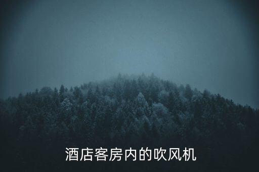 酒店客房内的吹风机