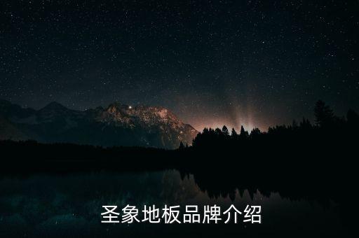 圣象地板品牌介绍
