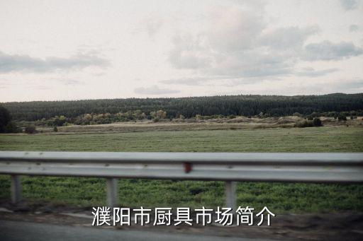 濮阳市厨具市场简介