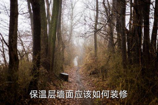 保温层墙面应该如何装修